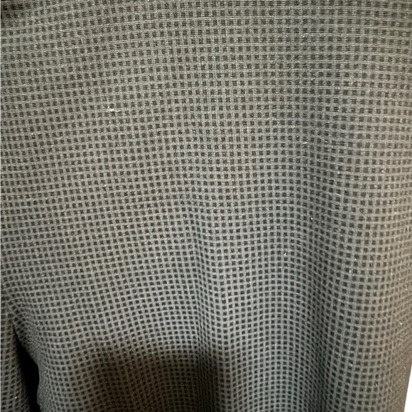 LOFT - Black / Gray check print knit legging, Size XL - Picture 5 of 7